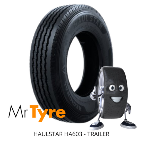 11R22.5 HAULSTAR HA603 16PR 146/143M - TRAILER ONLY