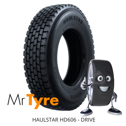 11R22.5 HAULSTAR HD306 HD606 148/145M 16PR BLOCK PATTERN - DRIVE