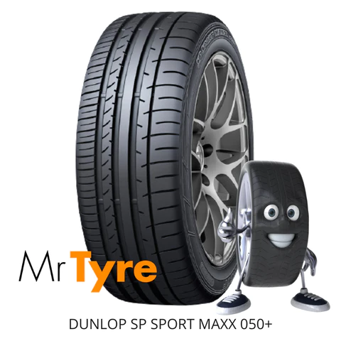DUNLOP 225/50R18 95V Sp Sports MAX 050 ROF - RUNFLAT TYRE (2509)