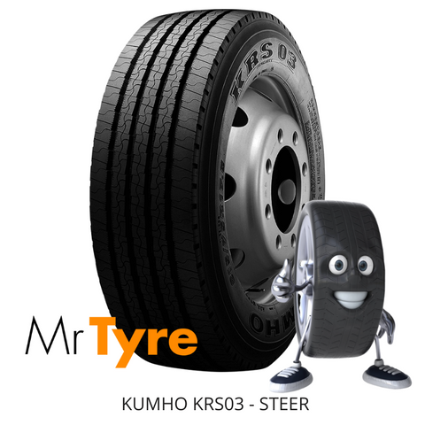 KUMHO 295/80R22.5 152/148M 16L KRS03+ - STEER (2502)