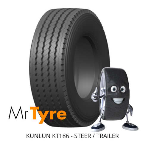 11R22.5 KUNLUN 146/143K 18PR KT865 (168) - TRAILER ONLY