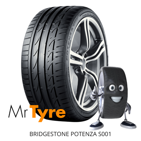 BRIDGESTONE 225/45R18 91W S001 - RUNFLAT TYRE (2510)