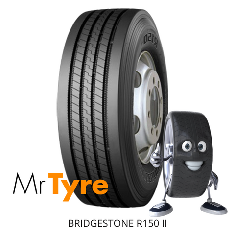 BRIDGESTONE 295/80R22.5 152/148M 16PR R150 II (Japan) - STEER (2510)