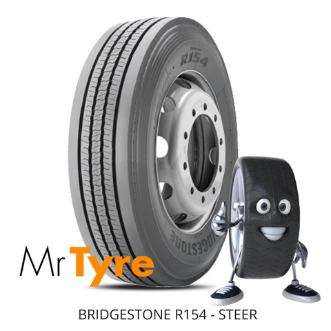 BRIDGESTONE 295/80R22.5 154/152M R154 - STEER (2502)