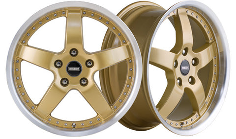 BERETTA Gold Machine Lip - Premium Alloy Wheel (1x)