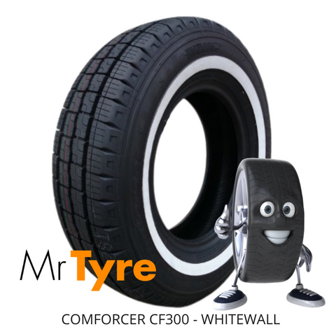 205/75R14 109/107R 8PR COMFORCER CF300 WSW - WHITEWALL (2510)