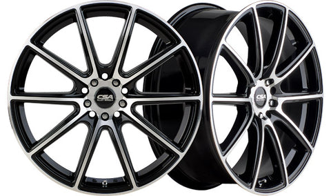 CHICANE Gloss Black Machine Face - Premium Alloy Wheel (1x)