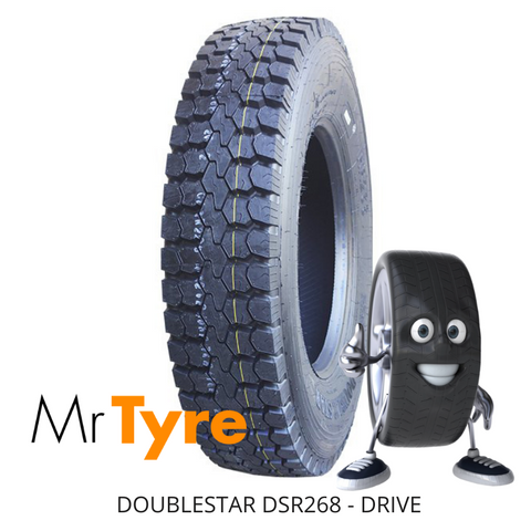 11R22.5 DOUBLESTAR DSR268 148/145M 16PR HR268 - DRIVE