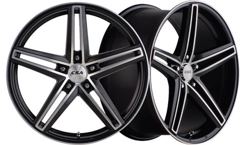 EMOTION Satin Black Machine Face - Premium Alloy Wheel (1x)