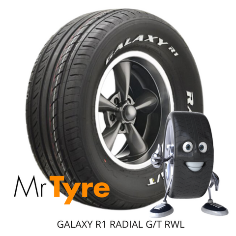 GALAXY 225/70R15 100H GALAXY R1 RWL - RAISED WHITE LETTERING (2510)