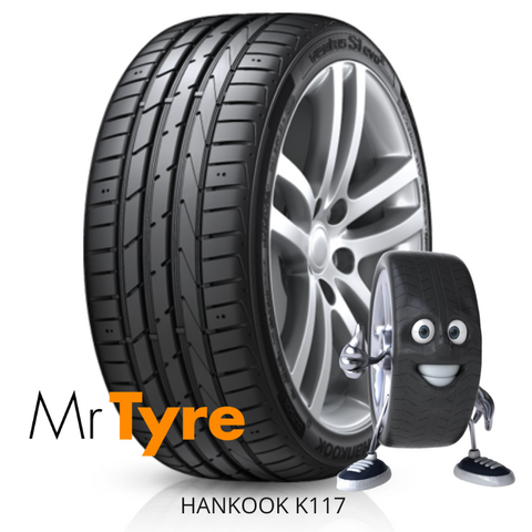 HANKOOK 245/45R19 98Y K117B RFT VENTUS S1 EVO2 - RUNFLAT TYRE (2503)
