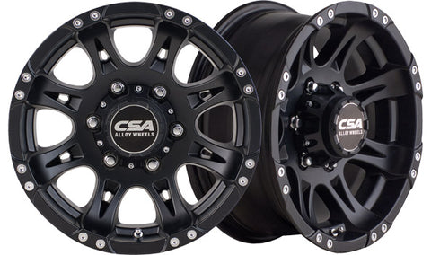 RAPTOR Satin Black (Trailer/Caravan) - Premium 4x4 Alloy Wheel (1x)