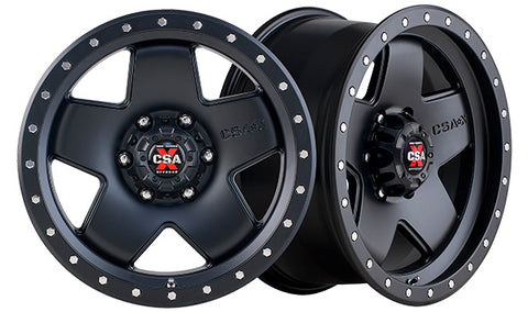 RIOT Satin Black - Premium 4x4 Alloy Wheel (1x)
