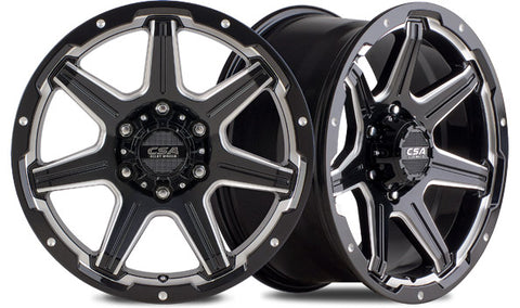 SCORPION Gloss Black Milled Edge - Premium 4x4 Alloy Wheel (1x)