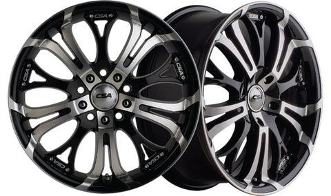 SHAKER Black Machine Face - Premium Alloy Wheel (1x)