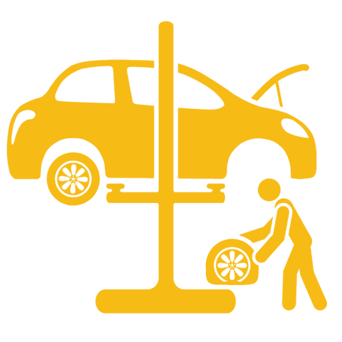 In-Store Tyre Fitting (Car/4x4 Only) 1x Per Tyre (Select Store)