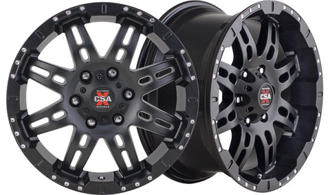WARFARE Satin Black - Premium 4x4 Alloy Wheel (1x)