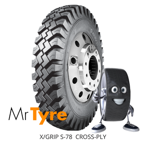 6.50-16 (10 Ply) X/GRIP 78 - CROSS-PLY (2510)