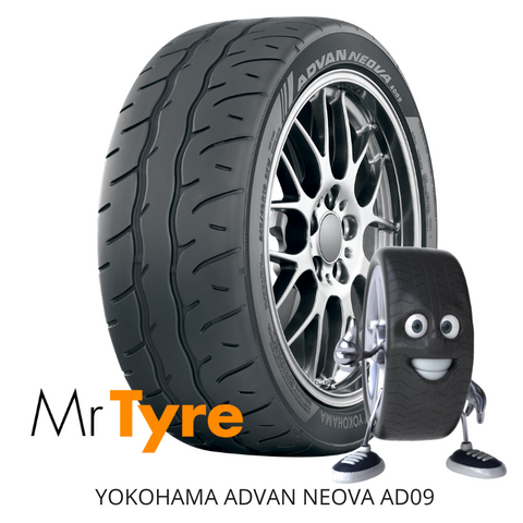 YOKOHAMA 235/40R18 95W ADVAN NEOVA AD09 - SEMI SLICK (2409)