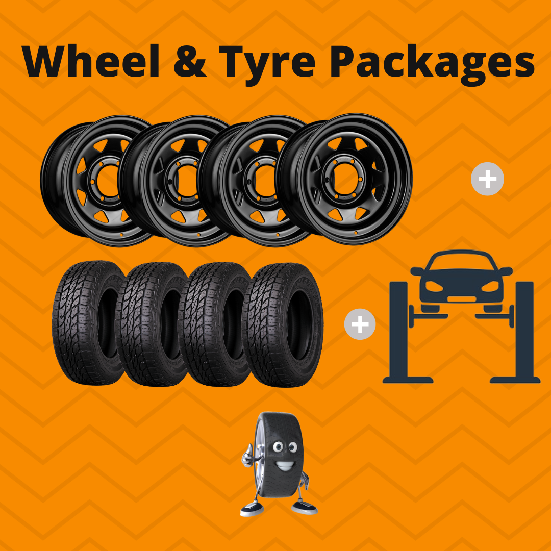 Wheel & Tyre Packages - Steel Wheel