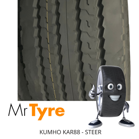 KUMHO 385/65R22.5 24PR KAR88 - STEER (2407)