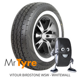 VITOUR 195R14C-8PR BIRDSTONE 106/104Q WSW - WHITEWALL (2501)