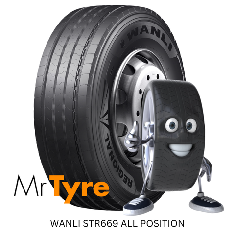 Wanli 385/65R22.5 24PR STR669 - ALL POSITION (2601)