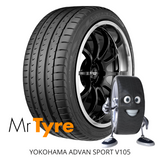 YOKOHAMA 295/45R20 114W ADVAN SPORT V105 (2412)