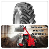 BKT 7.50-16 (8) AS-504 - Tractor Backhoe Tyres (BIAS) (2603)