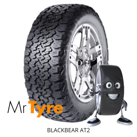 BLACK BEAR LT275/70R18 125/122R 10PR AT II RWL - ALL TERRAIN (2410)