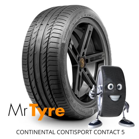 CONTINENTAL 255/45R17 98W CONTISPORTCONTACT 5 SSR - RUNFLAT