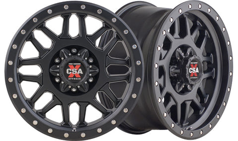COMBAT Satin Black (CSA-X) - Premium 4x4 Alloy Wheel (1x)