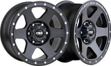 DUNE Satin Black (Large Cap) - Premium 4x4 Alloy Wheel (1x)