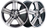 EDGE Gunmetal Machine Face - Premium Alloy Wheel (1x)