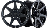 HAWK Gloss Black (Large Cap) - Premium 4x4 Alloy Wheel (1x)