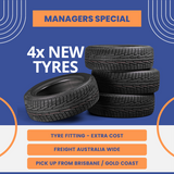 225/55R19 99V - MANAGERS SPECIAL (4x New Tyres) MRTZ9