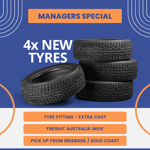 265/70R16 HT 112T Highway Terrain MANAGERS SPECIAL (4x New Tyres) MRTZ9