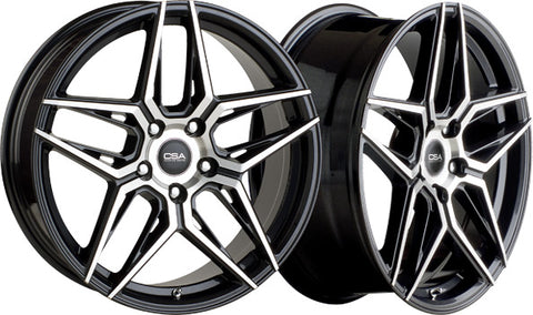 MONZA Dark Graphite Machine Face - Premium Alloy Wheel (1x)