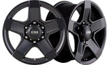 OUTLAW Satin Black (Large Cap) - Premium 4x4 Alloy Wheel (1x)
