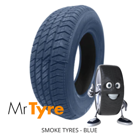 MRT Smoke 235/45R17 Coloured Smoke Tyre - BLUE