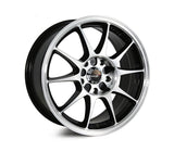 SRW LUNAR Gloss Black Machine Face - Alloy Wheel (1x)