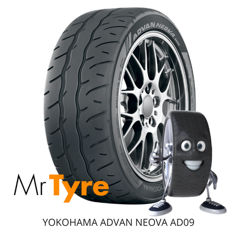 YOKOHAMA 245/40R18 92W ADVAN NEOVA AD09- SEMI SLICK (2410)